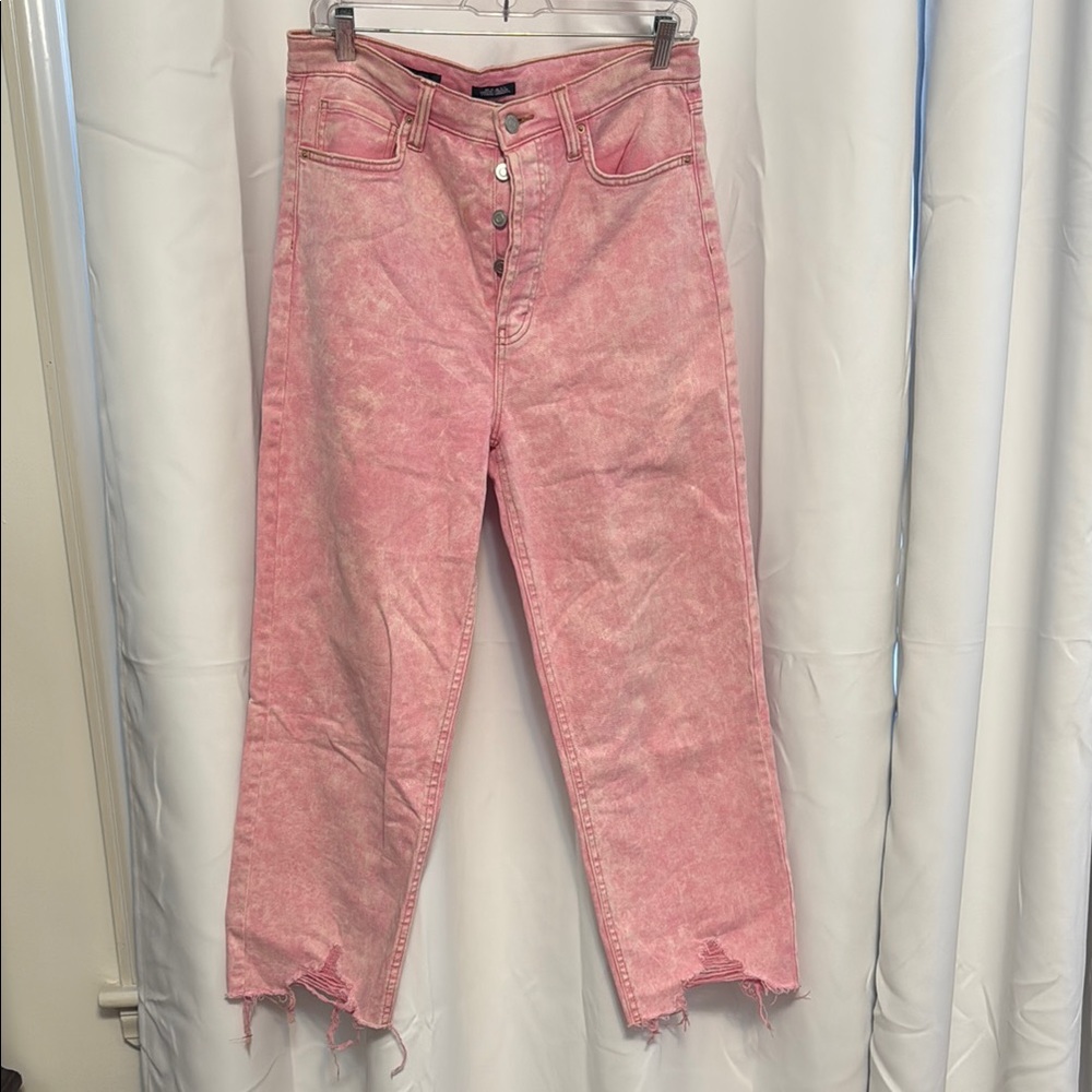 Wild Fable Pink Ankle Cropped Jeans